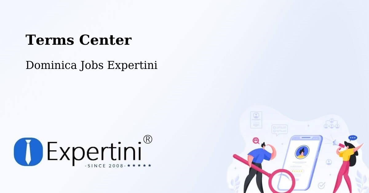 Terms of Service – Dominica - Dominica Jobs Expertini